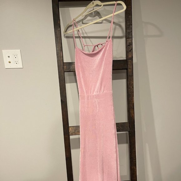 Mendocino Pink Open-Back Dress BNWT - Picture 1 of 9
